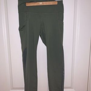 army green old navy leggings